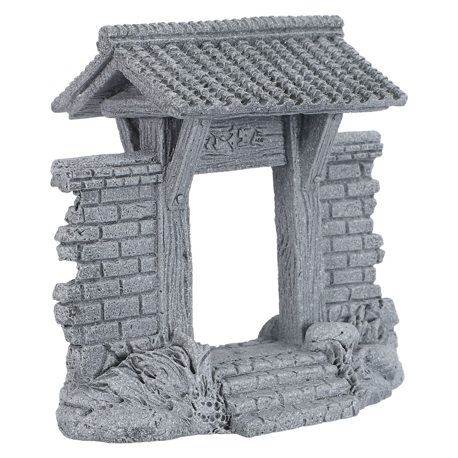 Bonsai Garden Entrance - Bonsai Tree Ornament Miniature Chinese Pavilion