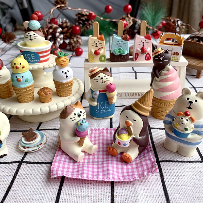 Bonsai Garden Shop - Scene Decoration Ice Cream Shop Series