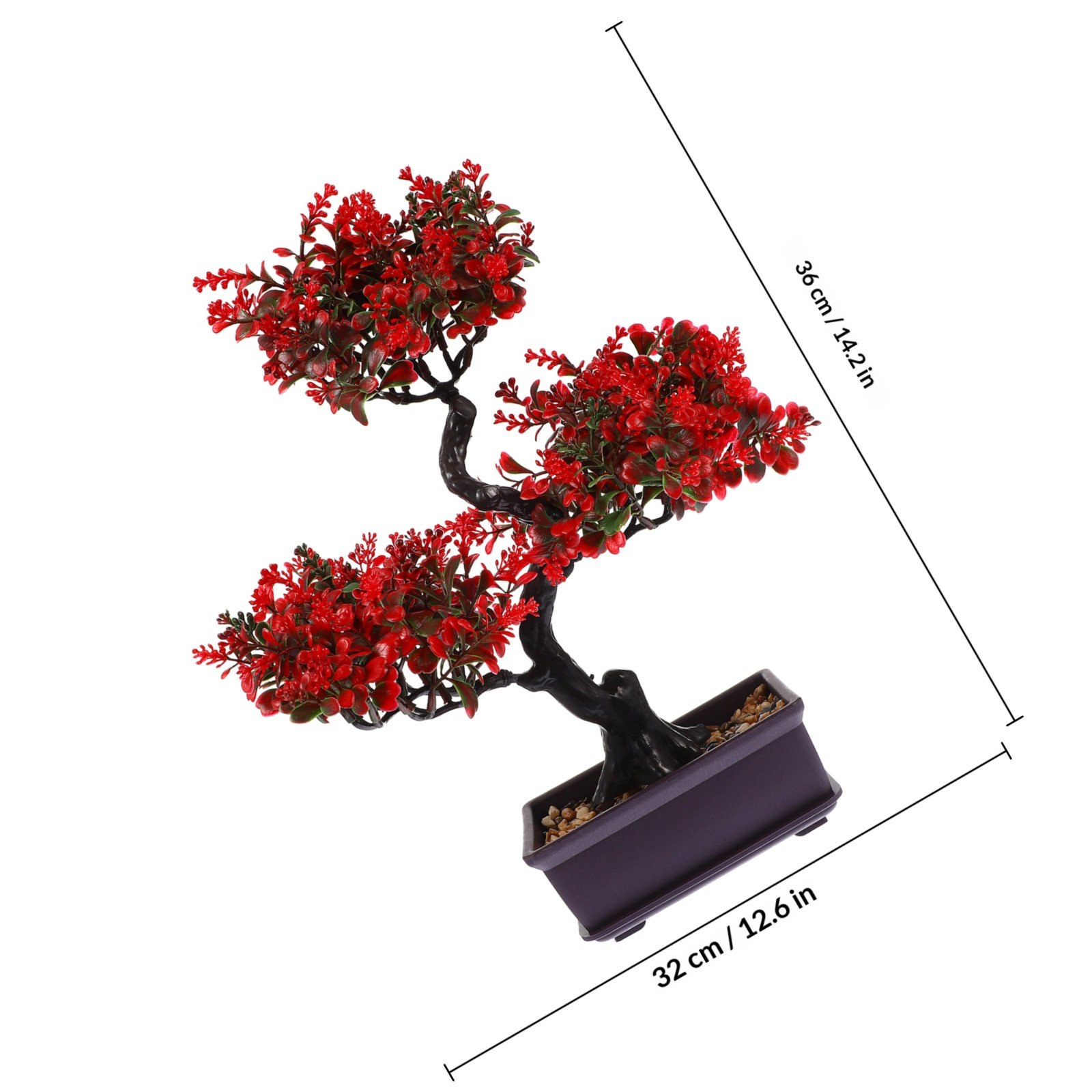 Realistic Artificial Bonsai Tr - Bonsai Garden And Cafe recension och pris
