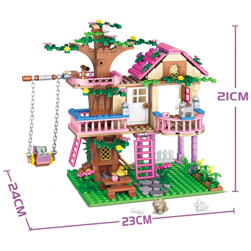Friends City Tree House Summer - Bonsai Garden Ideas recension och pris