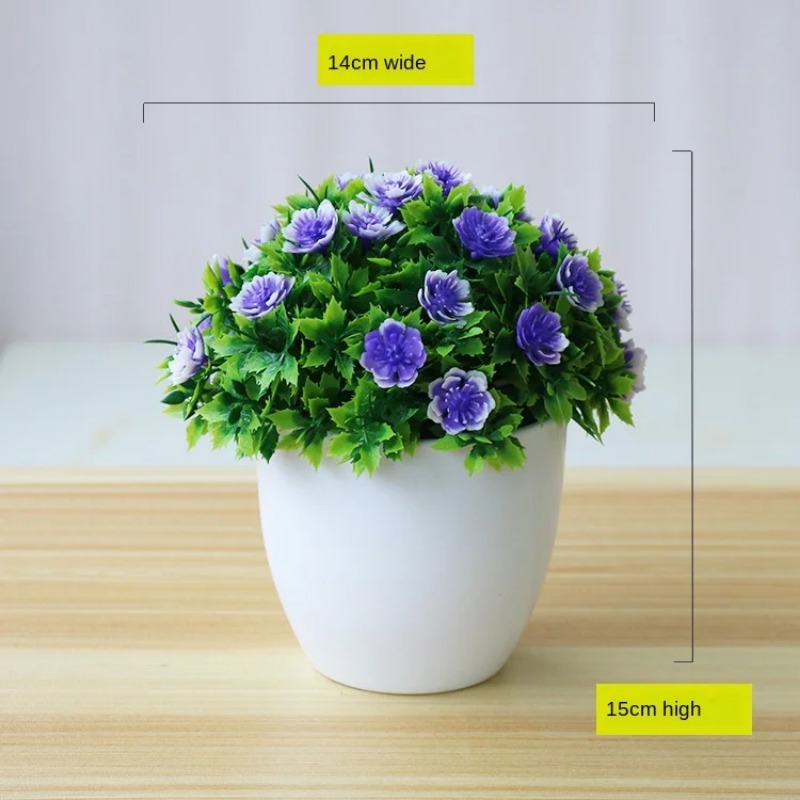 1pc Artificial Plants Bonsai S - Bonsai Garden Ideas recension och pris