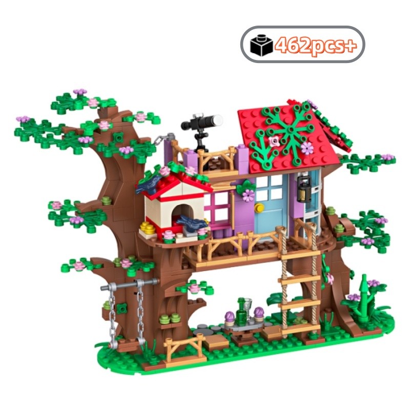 462pcs City Friends Bird Tree  - Bonsai Garden Ideas recension och pris