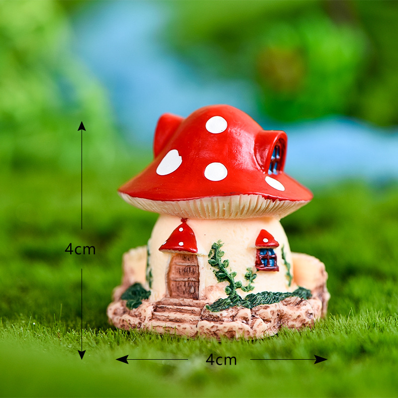 Colorful Garden Mushroom House - Bonsai Garden World recension och pris