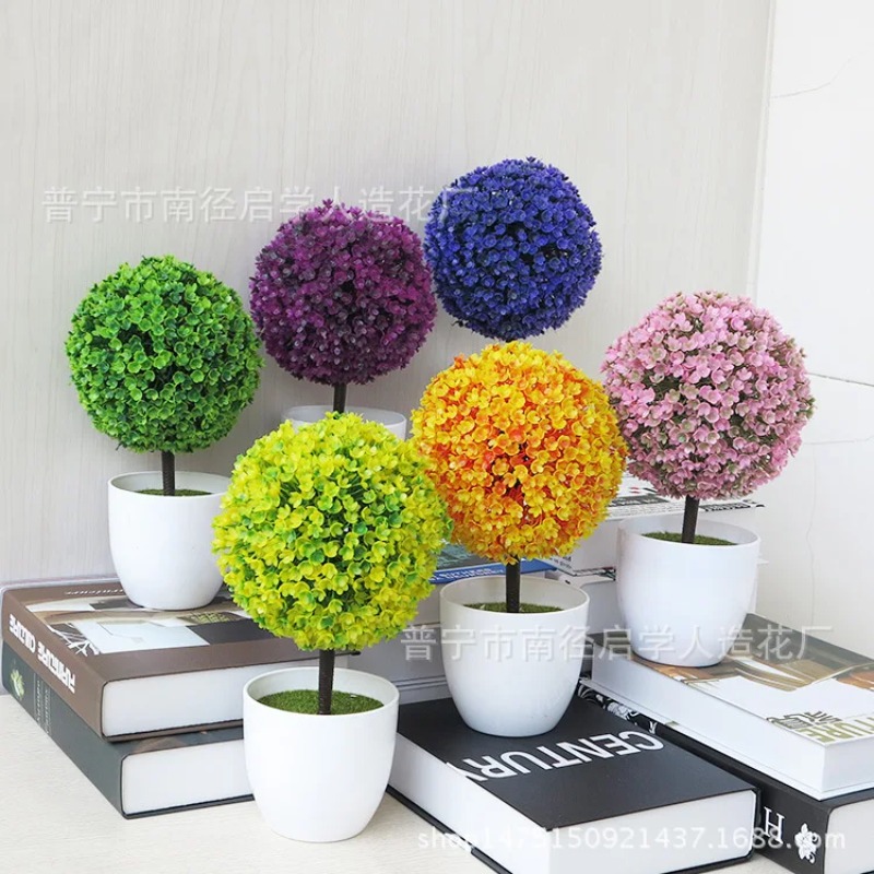 Artificial Small Tree Potted P - Bonsai Garden Ideas recension och pris