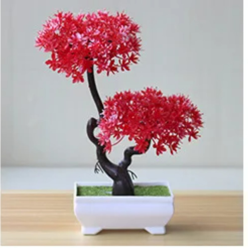 Artificial Small Tree Potted P - Bonsai Garden Ideas recension och pris