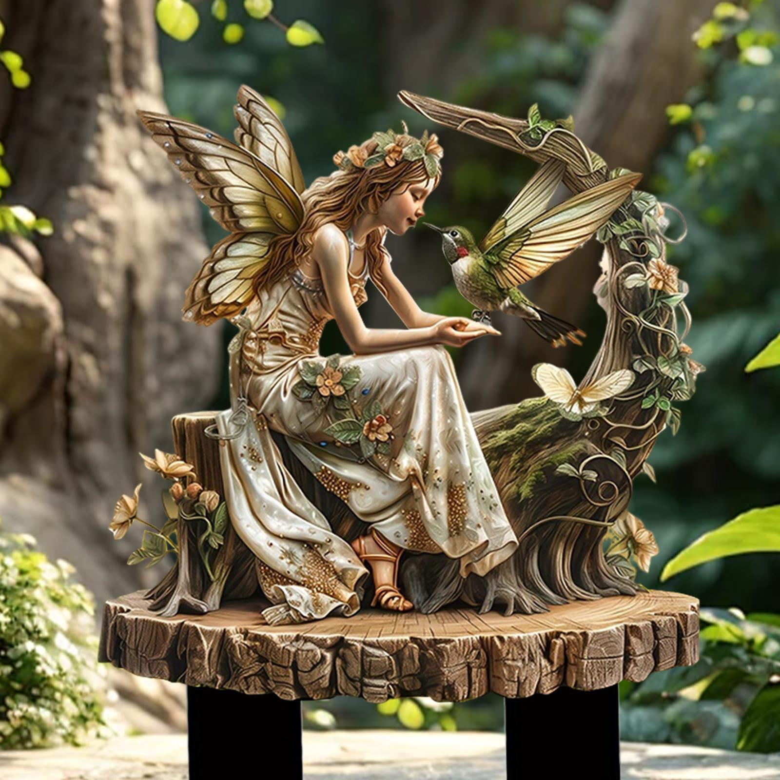 Fairy Decorative Garden Stake  - Bonsai Garden Ideas recension och pris