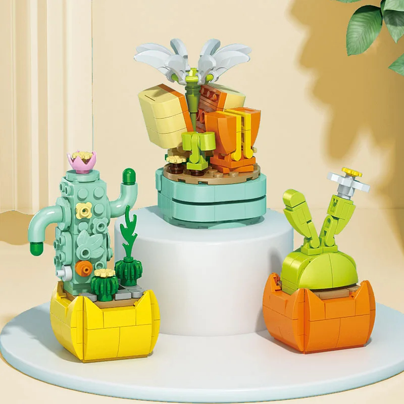 New Flowers Succulents Buildin - Bonsai Garden World recension och pris