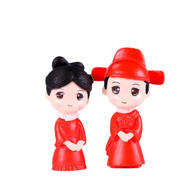 2pcs Chinese Costume Bride and - Bonsai Garden World recension och pris
