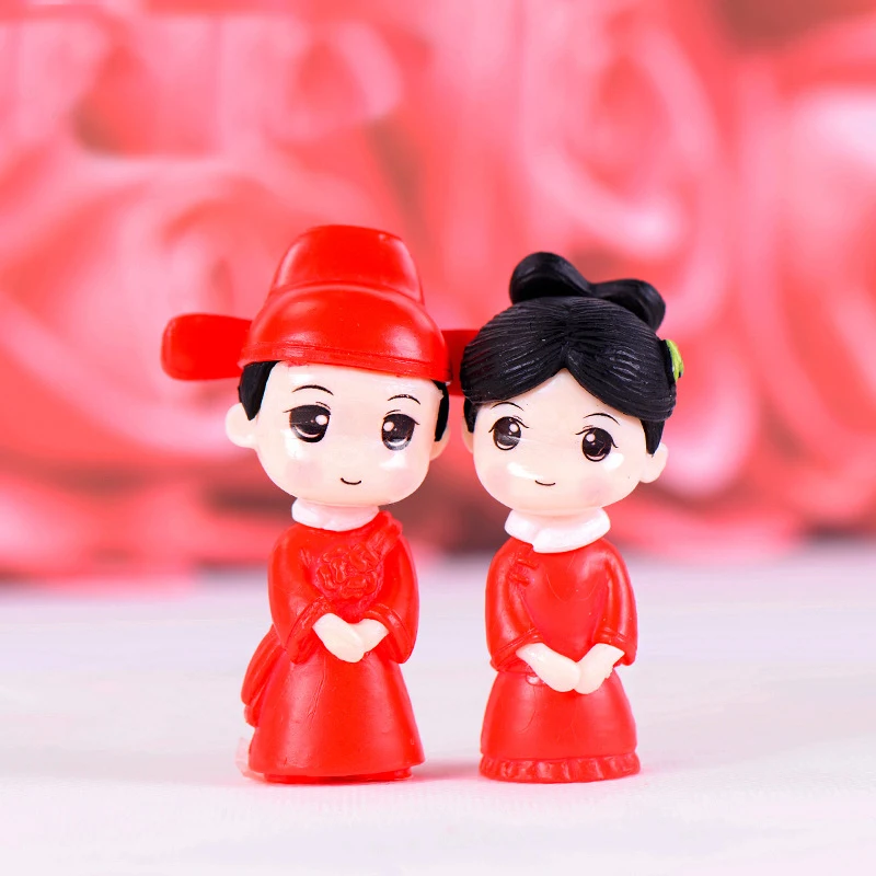 2pcs Chinese Costume Bride and - Bonsai Garden World recension och pris